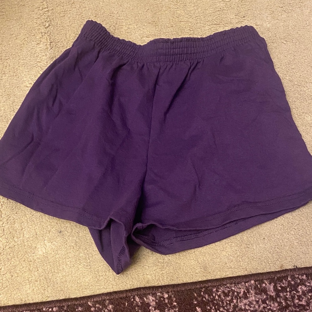 Soffe Women's Athletic Shorts in Deep Purple